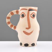 Pablo Picasso Quatre Visages Pitcher (A.R. 437) - Sold for $10,625 on 11-09-2019 (Lot 199).jpg